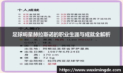 足球明星赫拉斯诺的职业生涯与成就全解析